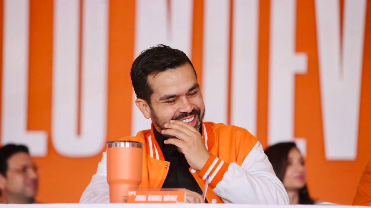 Jorge Álvarez Máynez se perfila como el candidato de Movimiento Ciudadano (MC) a la presidencia de México (Cortesía / MC)