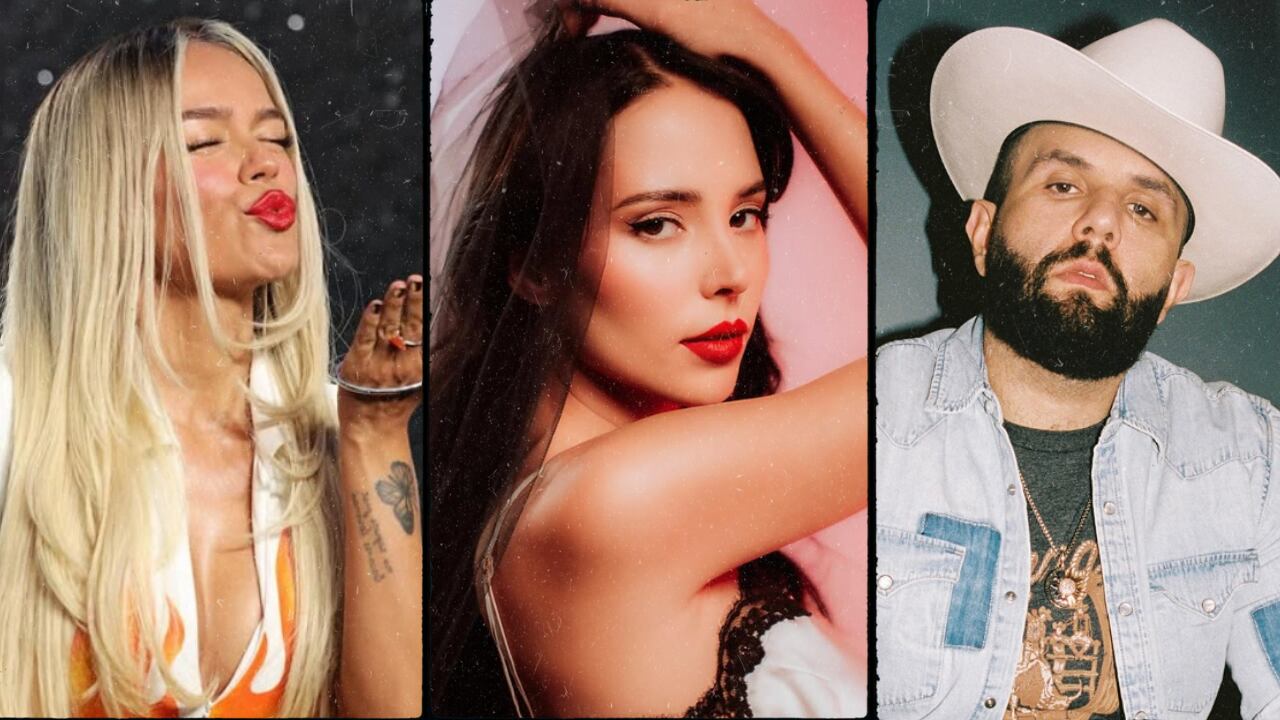 Karol G, Majo Aguilar y Carín León