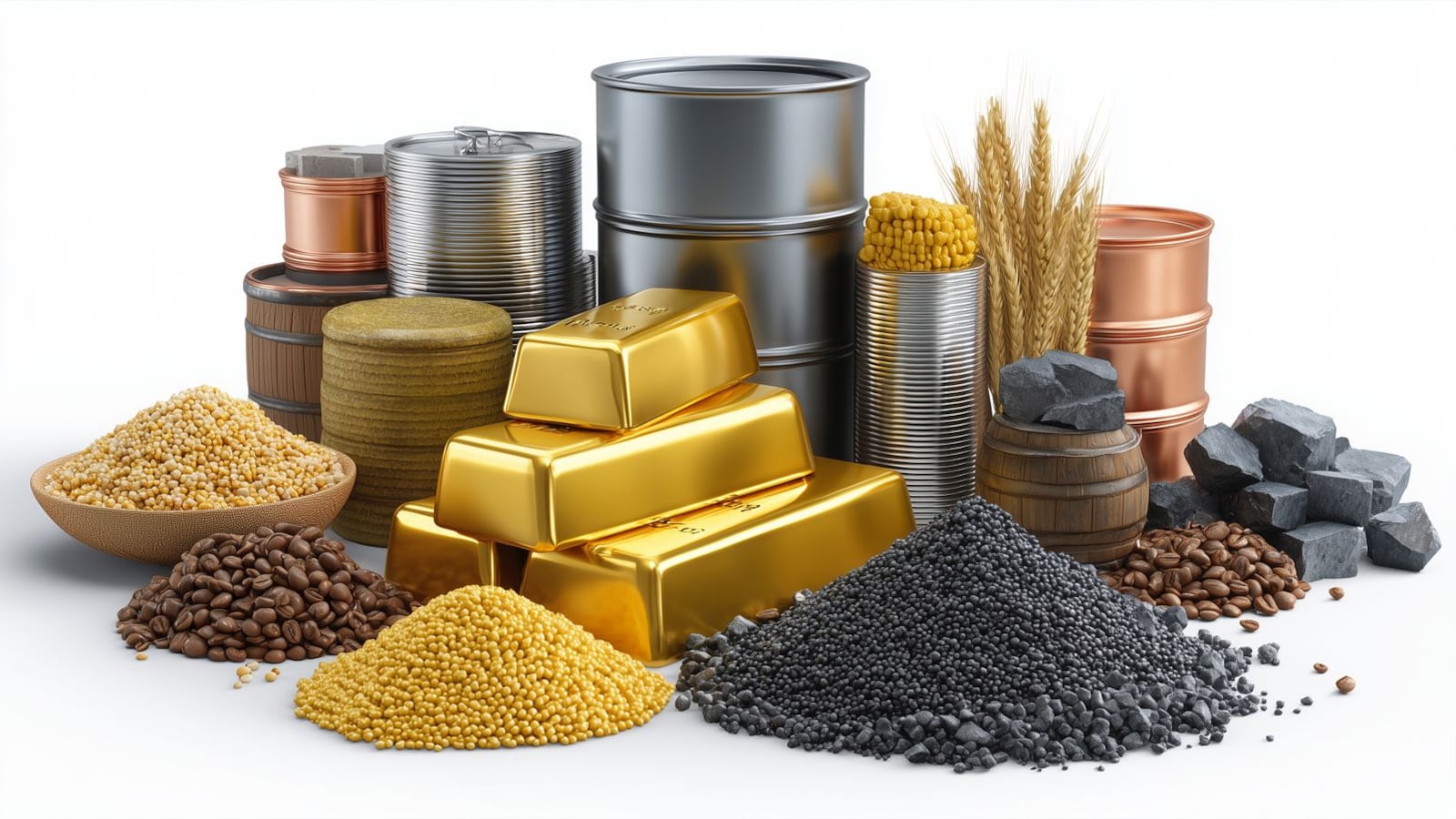 Commodities suben por conflicto en Medio Oriente e inflación