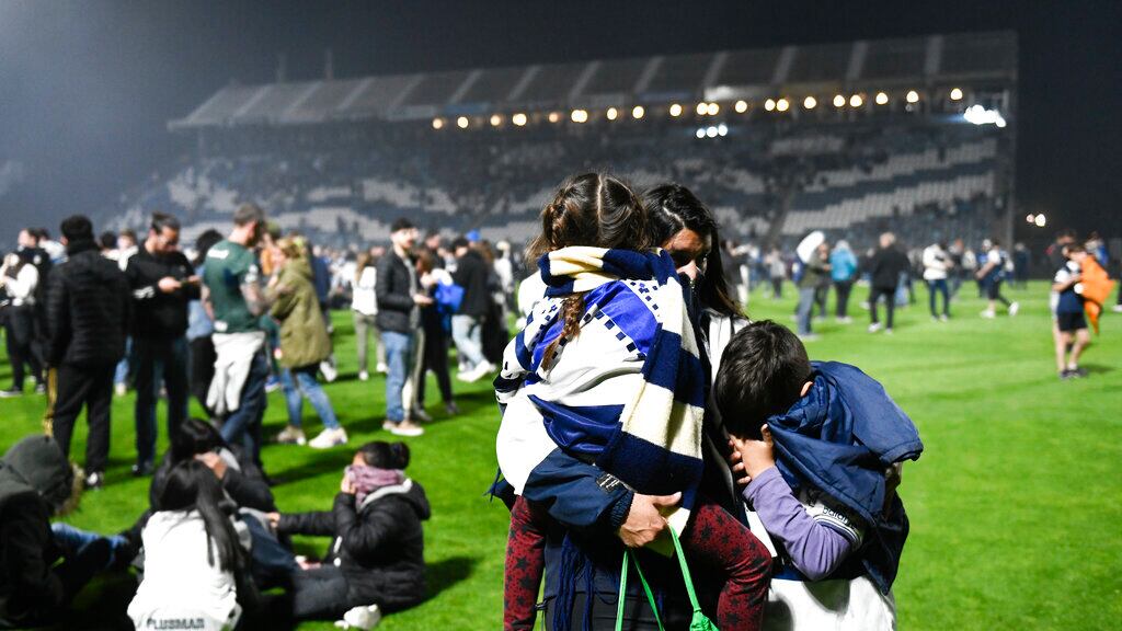 Violencia Gimnasia vs Boca