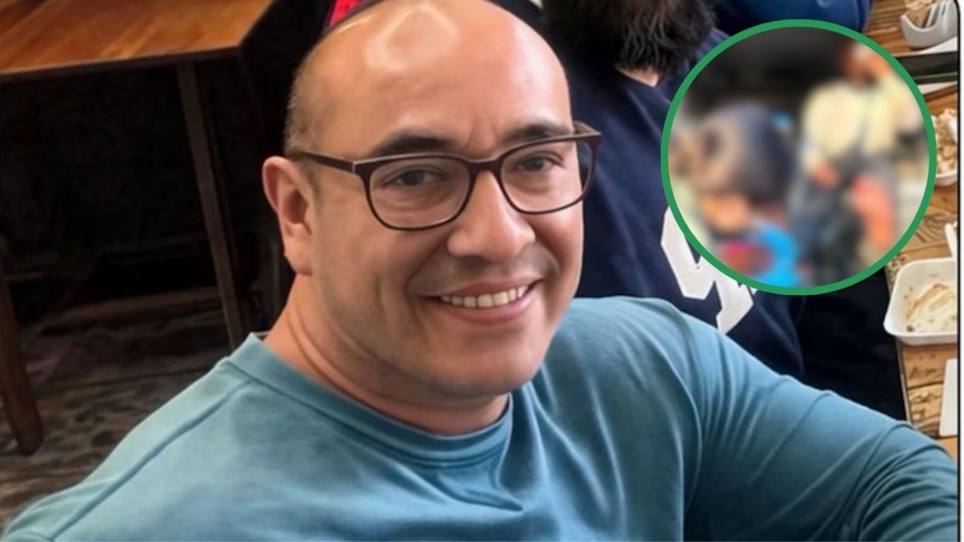 Imagénes del ingeniero de N + tras encontrarlo en en el municipio de El Rosario