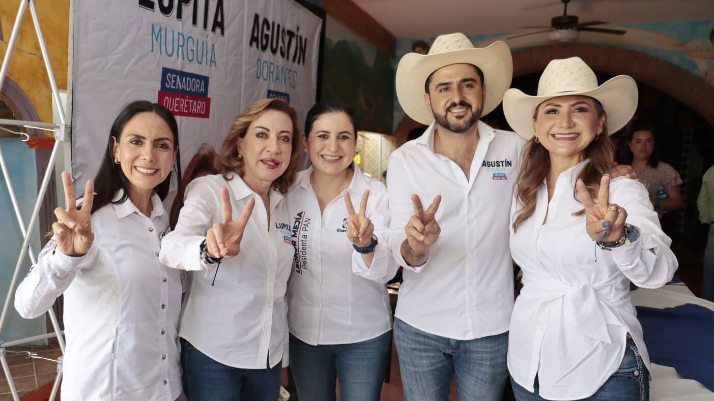 Lupita Murguía y Agustín Dorantes