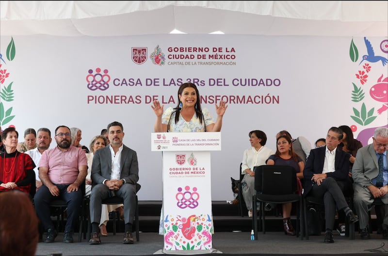 Clara Brugada, jefa de gobierno de la CDMX