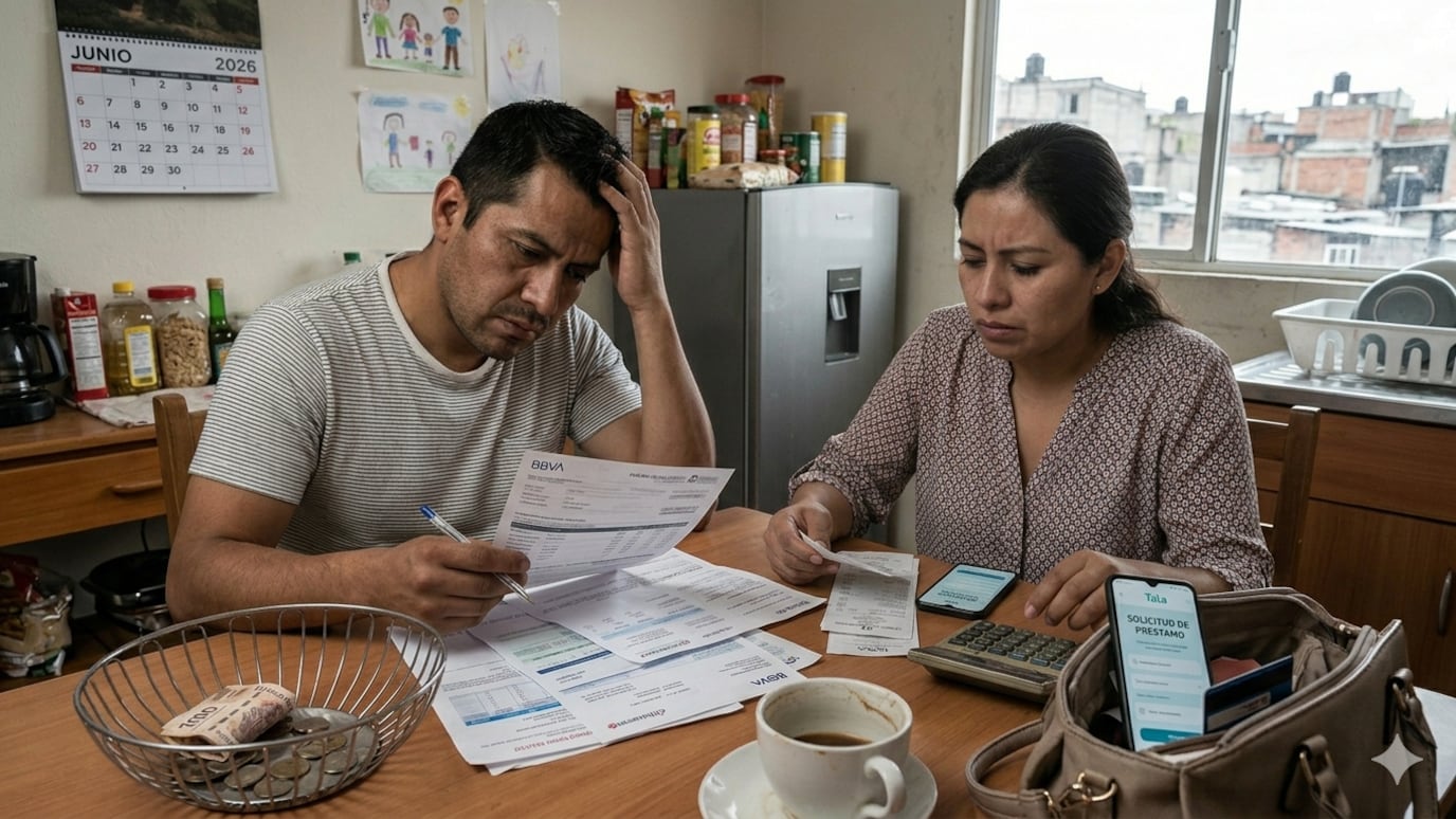 La inflación aprieta más fuerte: 14% ya gasta más de lo que gana y vive con un déficit mensual.