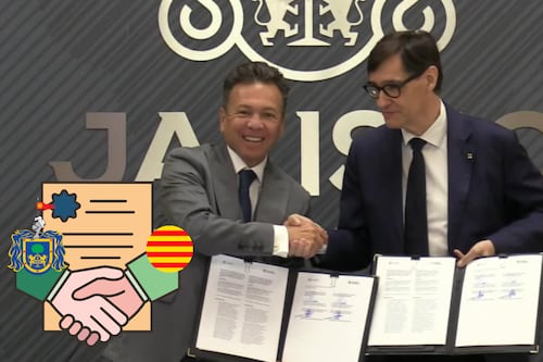 Jalisco y Cataluña sellan alianza estratégica: proyectan vuelo directo Barcelona–Guadalajara
