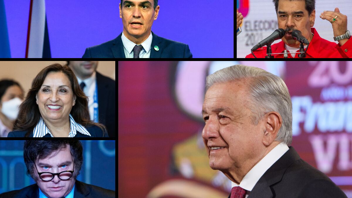 AMLO contra mandatarios que eran "amigos" de México