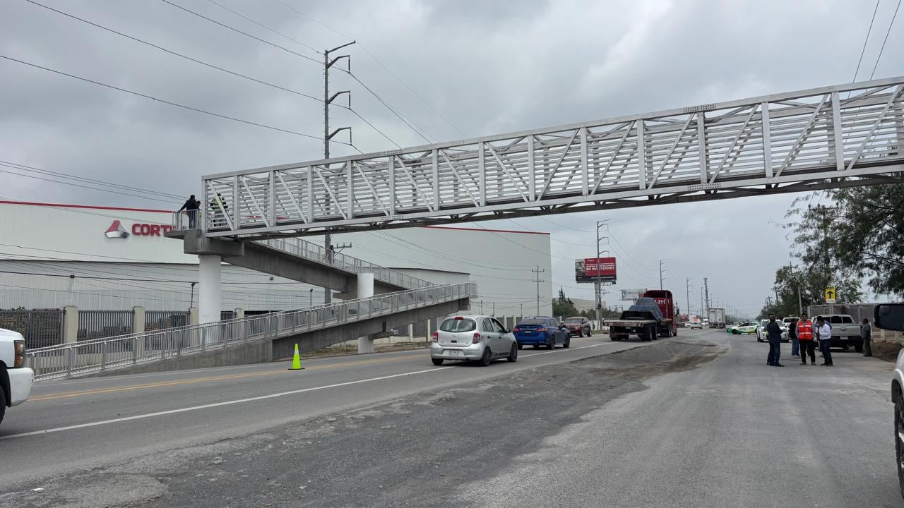 El puente era una obra necesaria para reducir los accidentes en la zona.