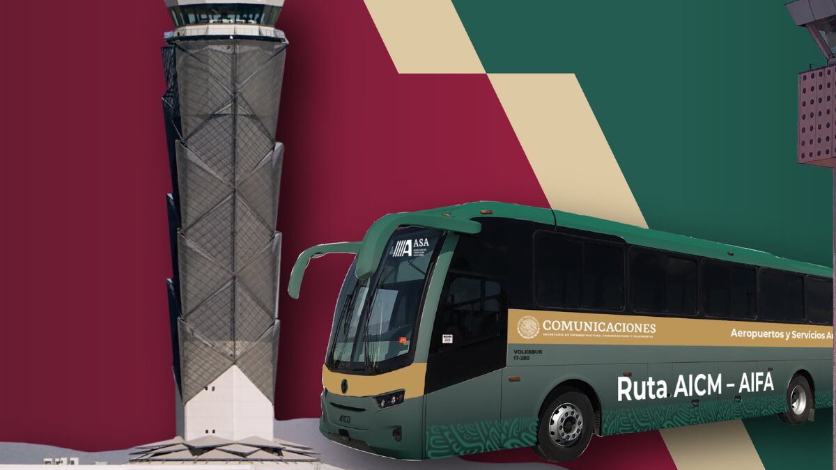 El nuevo servicio de transporte terrestre promete conectar ambos aeropuertos en 50 minutos.