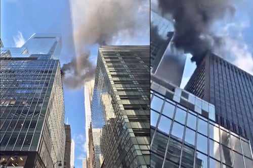 Edificio en llamas en Nueva York: incendio irrumpe cerca del desfile de San Patricio