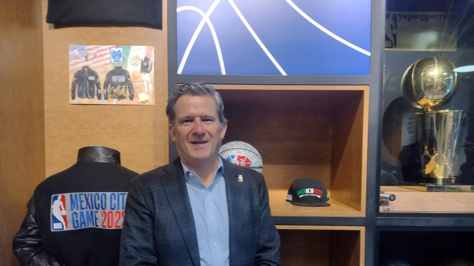 Raúl Zárraga, director de la NBA en México.