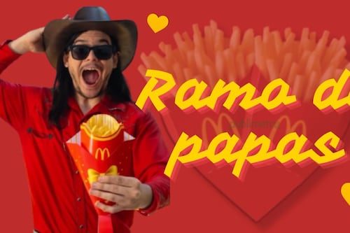 ¡Adiós ramo buchón, hola ramo de papas! Descubre cómo comprarlo en McDonald’s el 14 de febrero