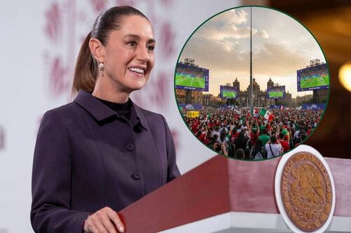 ¿En el Zócalo? Sheinbaum anuncia dónde verá la inauguración del Mundial 2026