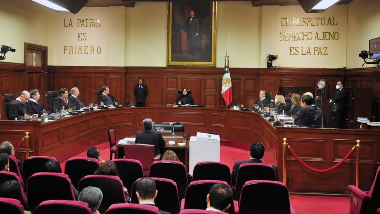 La Suprema Corte de Justicia eligió hoy a la nueva presidenta.