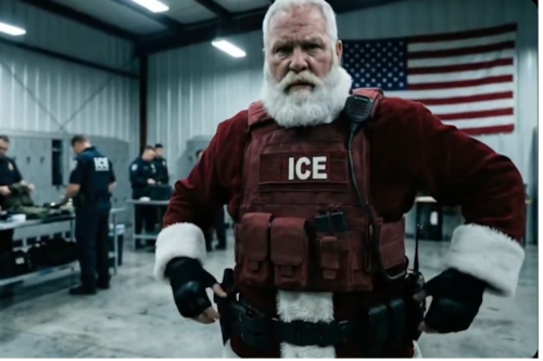 ¿Santa Claus deteniendo migrantes? ICE lanza video para promover la autodeportación