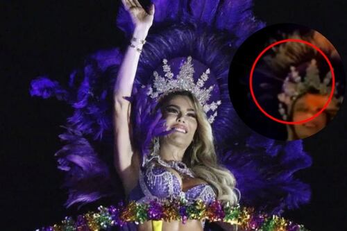 Filtran terrible video de Ninel Conde electrocutándose, tras recibir fuerte descarga en carnaval de Mérida