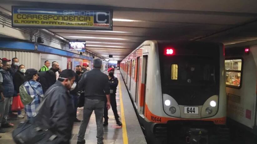 El sábado 20 de agosto se suscitó el lamentable hecho en la estación Tacuba. (Especial)
