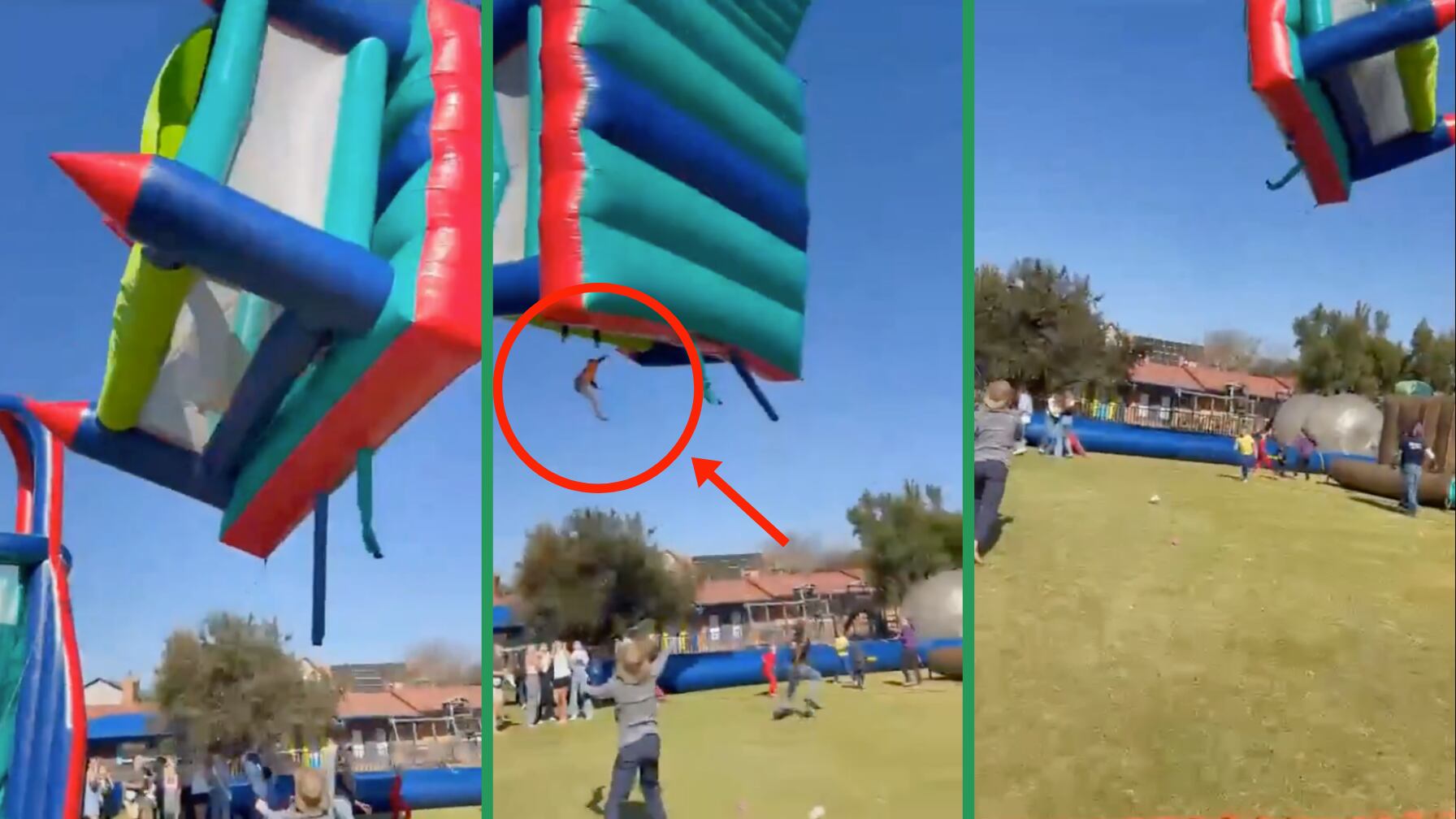 Las imágenes del accidente se viralizaron en redes sociales y reavivaron el debate sobre la seguridad infantil.