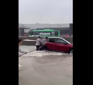 lluvias en Monterrey