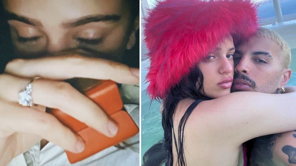Luego de que Rosalía y Rauw Alejandro salieran a aclarar su verdad, la única duda que nos queda es ¿Y qué pasará con el anillo?