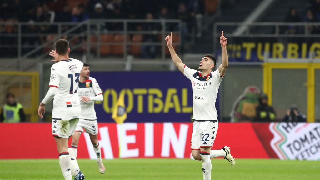 Johan Vásquez le marcó un golazo al Inter de Milán.