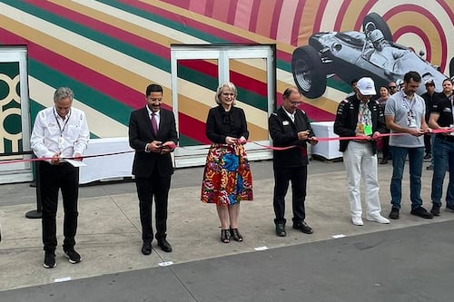 Martí Batres inaugura el Pabellón de la CDMX del Gran Premio de México