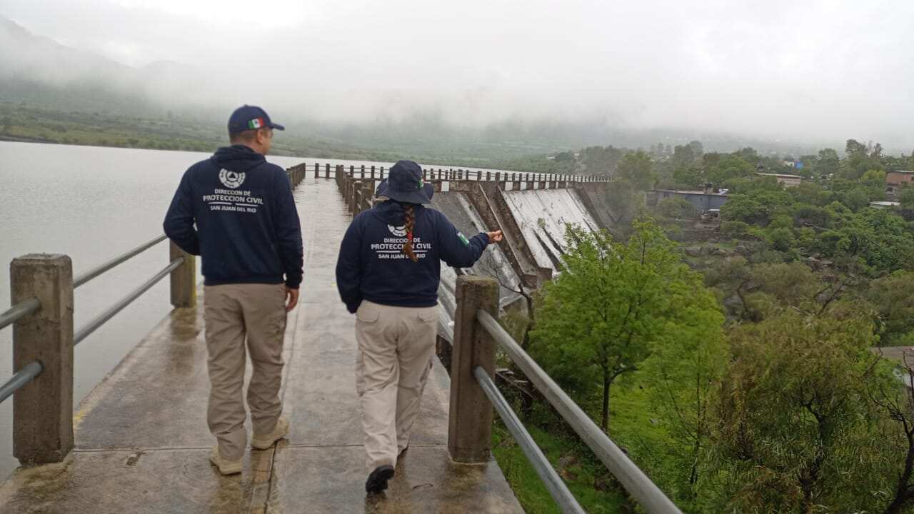 Protección Civil realiza recorridos preventivos.