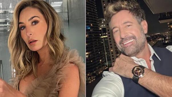 Geraldine Bazán y Gabriel Soto.