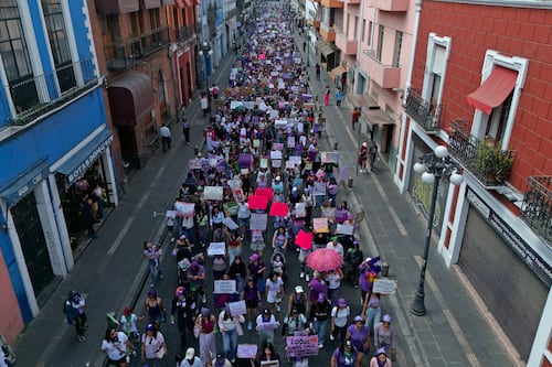 8M en Puebla: comienzan concentraciones y estos son los cierres viales en el Centro
