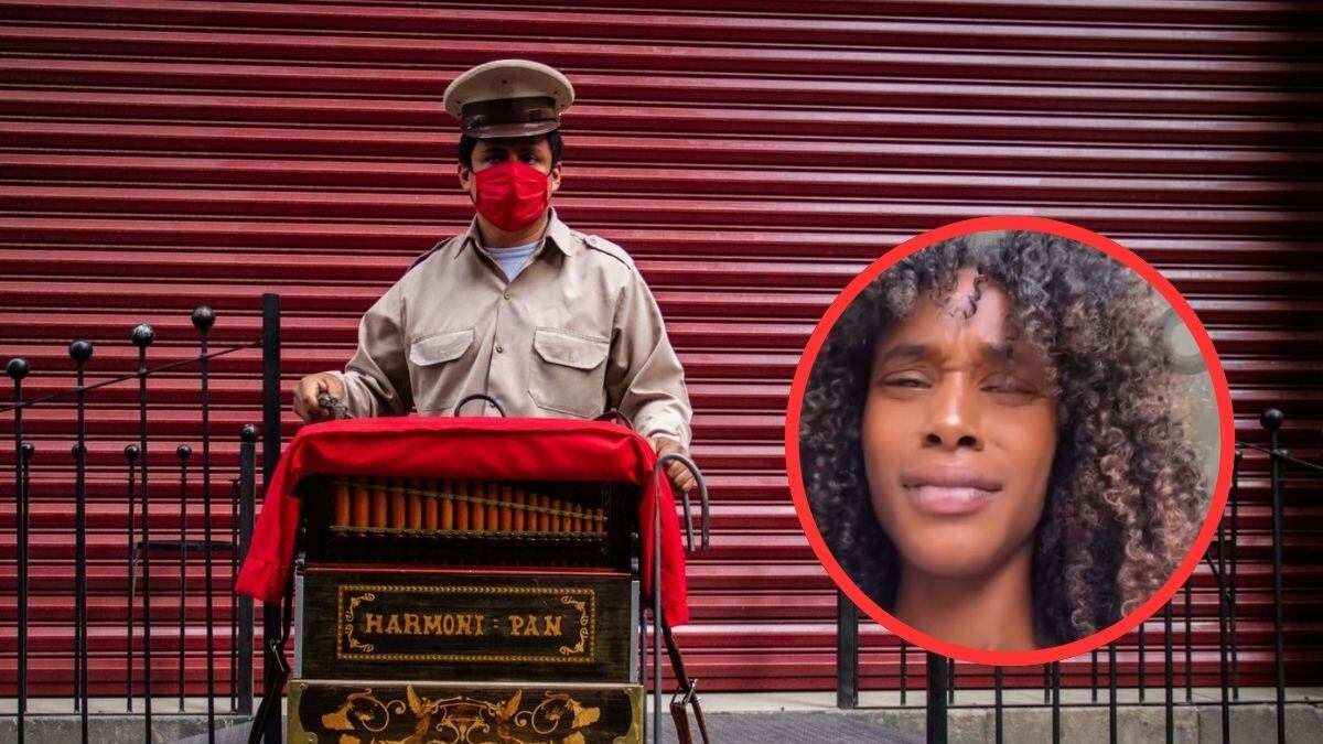 Modelo extranjera critica a organilleros y califica su música como “sonido horrirble”