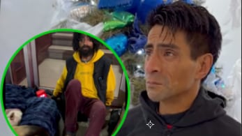 El hombre de 41 años nombrado como Kennedy busca a su familia en León, Guanajuato.