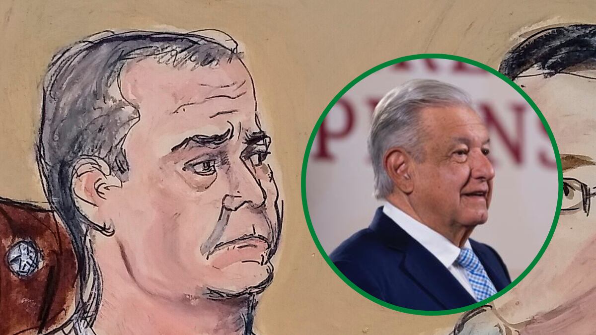 El presidente pidió seguir con atención el proceso judicial al ex secretario de Seguridad Pública en el sexenio de Felipe Calderón.