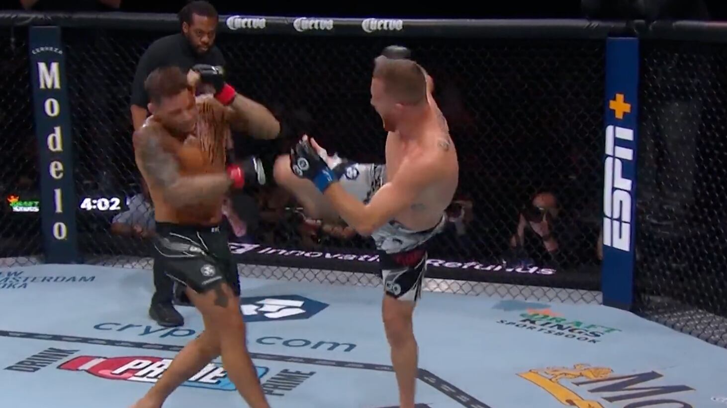 Así se vivió el espectacular nocaut en UFC I ESPECIAL