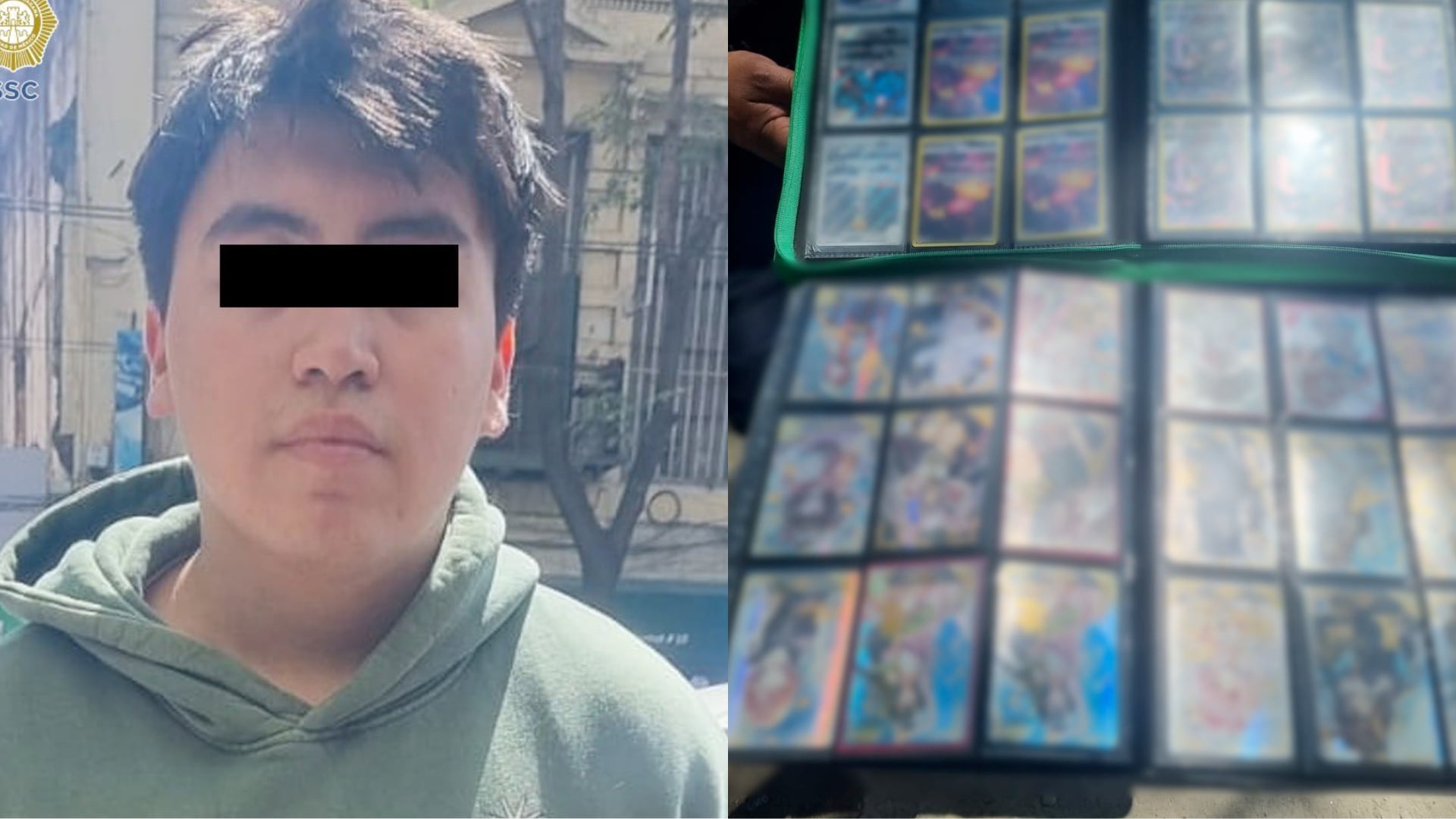 El presunto responsable fue detenido en el lugar de los hechos, luego de ser encontrado por el encargado del negocio