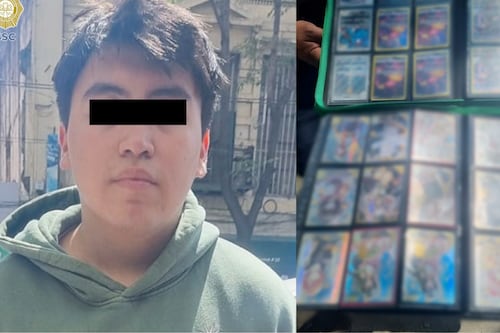 Robo de cartas de anime en la Cuauhtémoc: detienen a joven con botín de 20 mil pesos
