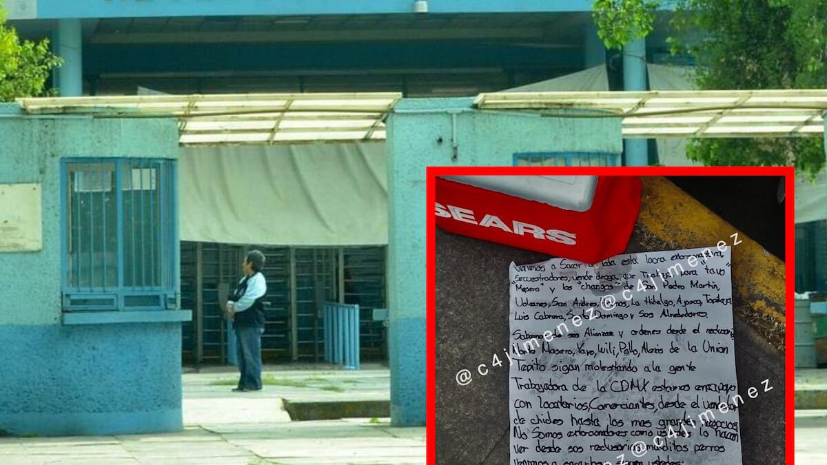 En el hallazgo también se encontró un narcomensaje dirigido a La Unión Tepito y la Familia Michoacana. (Especial)