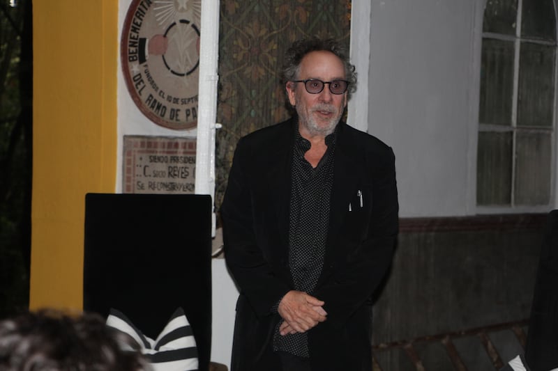 Tim Burton en su Masterclass en el Panteón Dolores