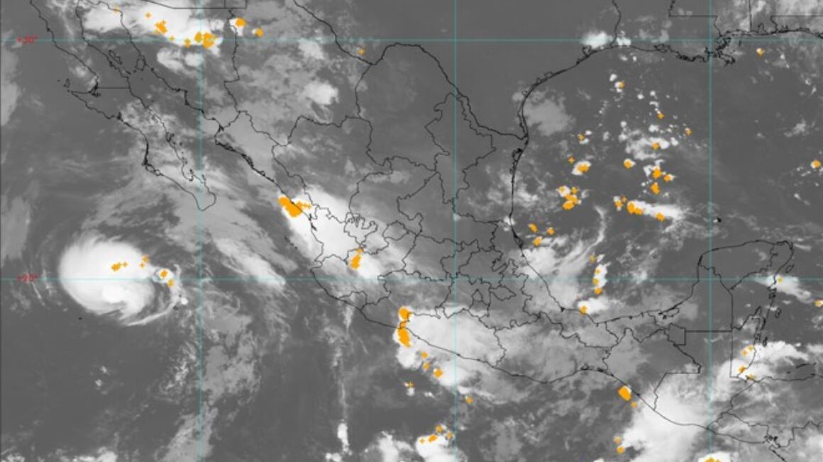 Se esperan precipitaciones con descargas eléctricas. (SMN)