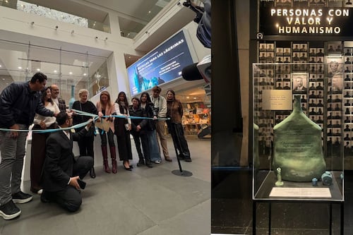 Museo Memoria y Tolerancia presenta Botellas para lágrimas, exposición conmovedora sobre la libertad de expresión