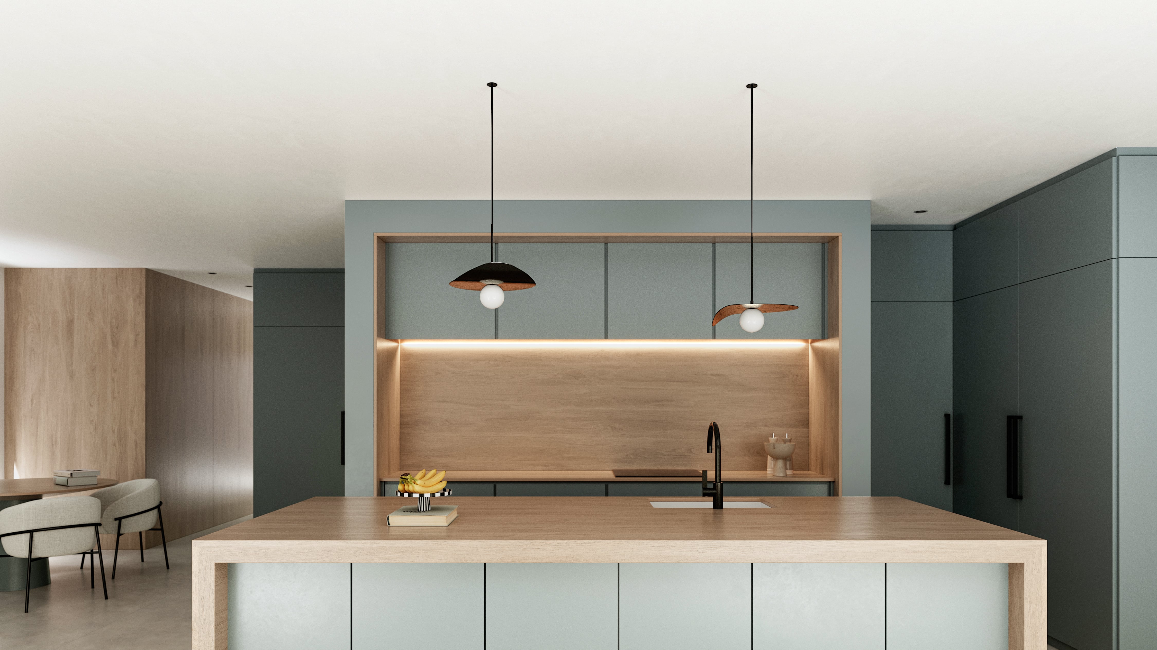 Cosentino reinterpreta la esencia de la madera bajo la tecnología y las altas prestaciones propias de Dekton para su aplicación en encimeras, revestimientos, y especialmente en suelos