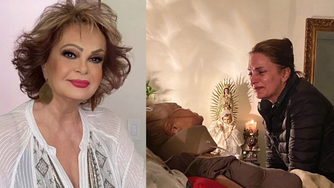 La cantante agradeció a los medios de comunicación que la acompañaron a despedir a su mamá.