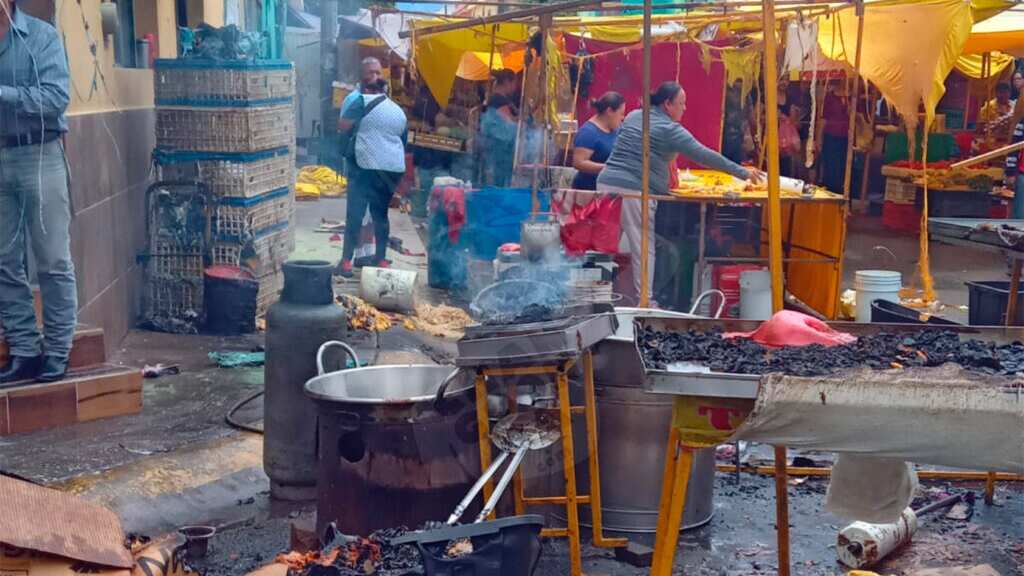 El tianguis está ubicado en la calle Loma del Rey, ubicado en la colonia Insurgentes de Morelia.