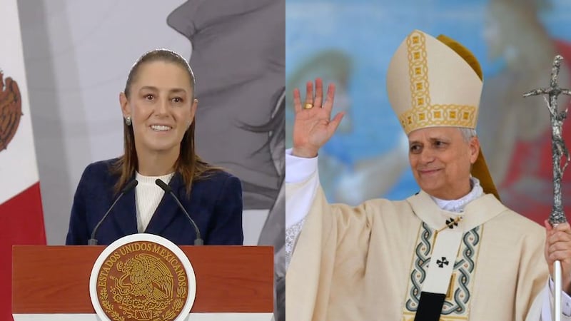 “Dijo que sí va a venir”: papa León XIV aceptó la invitación de Sheinbaum para visitar México