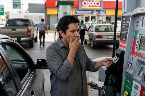 Gasolina rompe 30 pesos y el diésel no baja como prometieron
