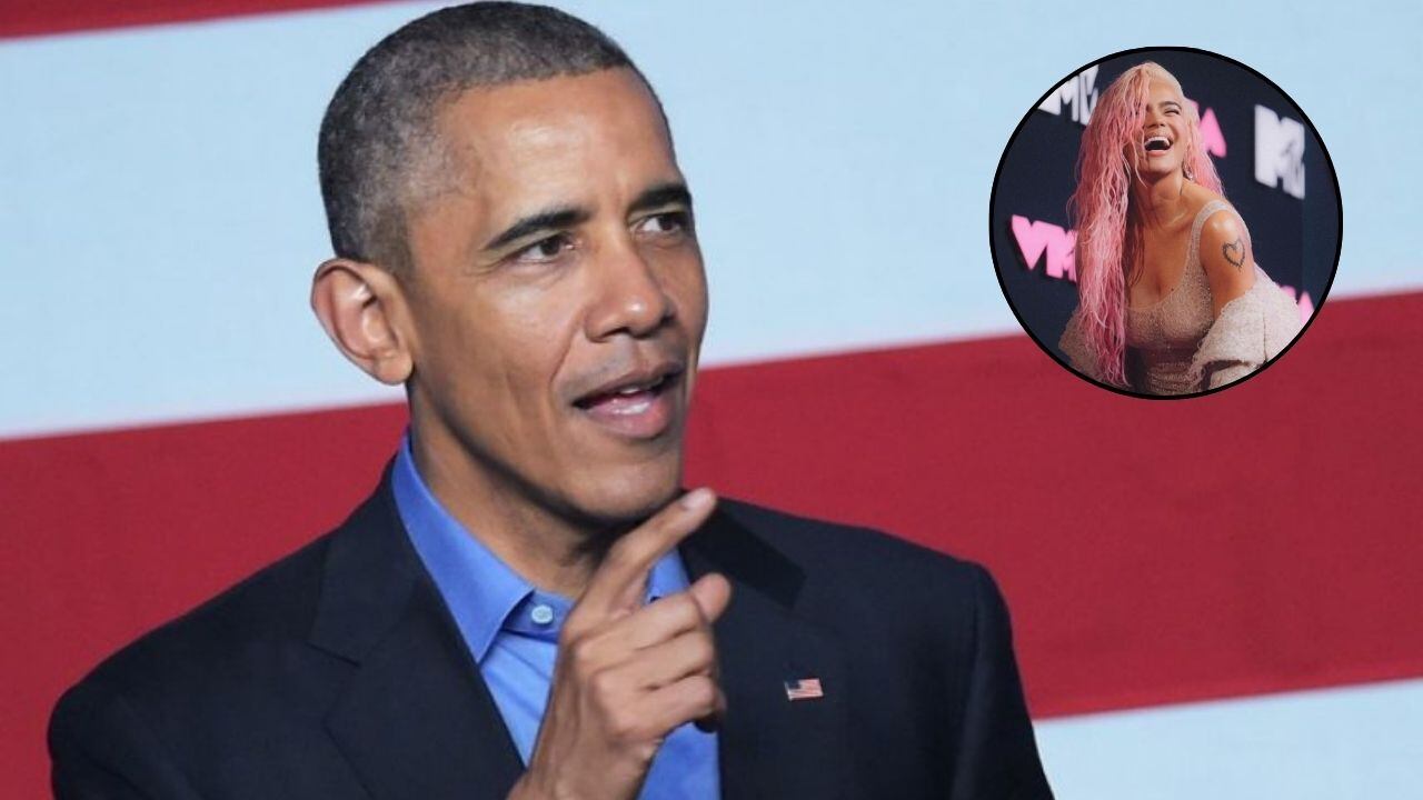 Barack Obama se declara fan de Karol G