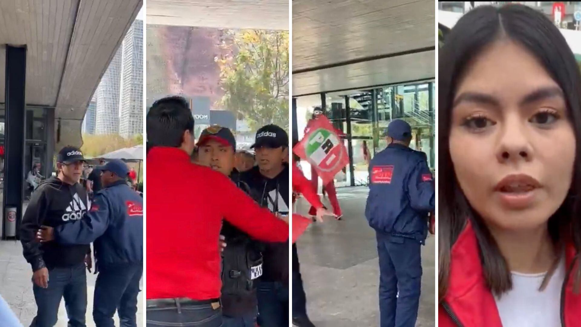 Revientan mitin del PRi en Cuajimalpa.