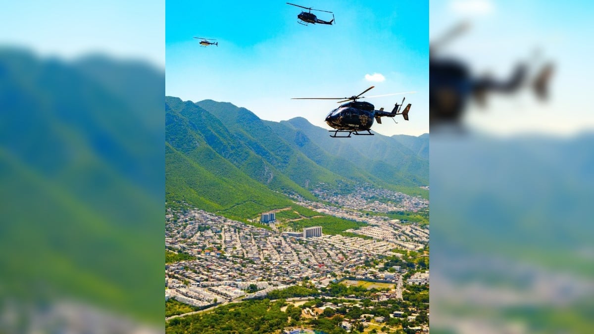 Las aeronaves realizaron recorridos de vigilancia dados los números rojos en el Estado.