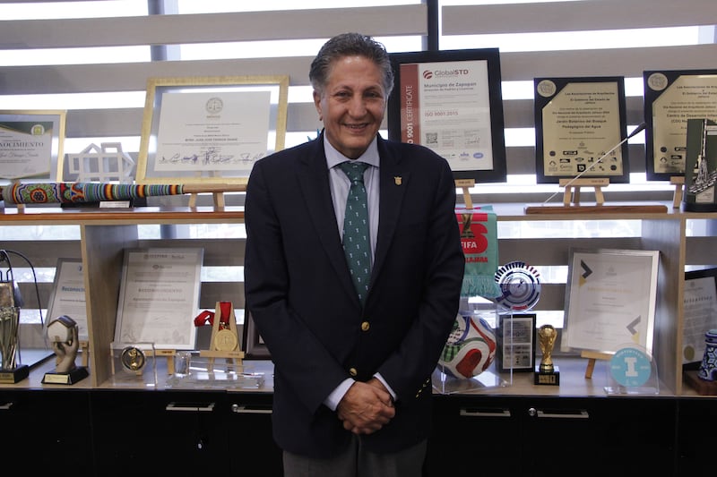 En entrevista, Juan José Frangie afirmó que el principal legado del Mundial será el impulso al deporte entre las nuevas generaciones y el posicionamiento internacional de Zapopan. PUBLIMETRO MÉXICO/ RONALDO BENÍTEZ