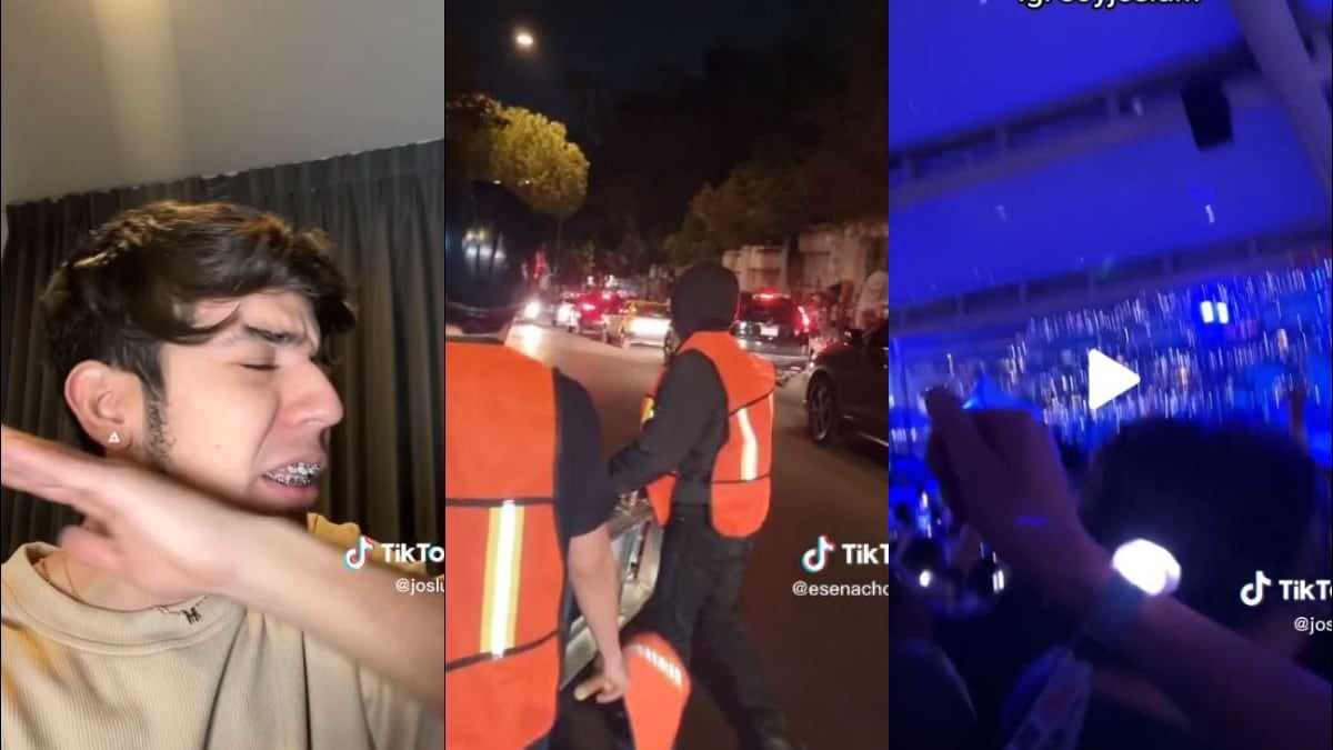 Los jóvenes relataron cómo ingresaron al concierto de Bad Bunny.