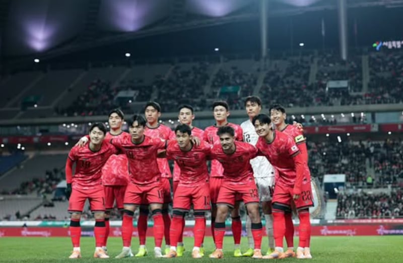 Corea del Sur - Foto: Redes de la selección el 22 de mayo del 2026