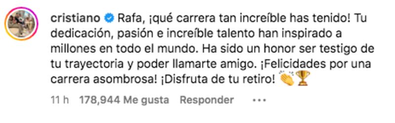 Cristiano - Rafa Nadal